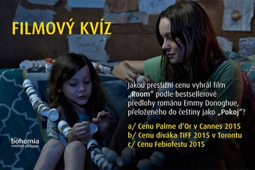 Room (Pokoj) - Soutěžte o 10 ks knihy Pokoj a 3x 2 ks lístků do Cinema City!