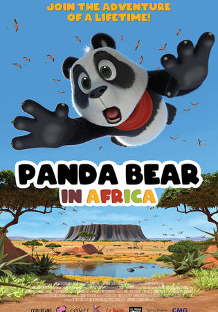Medvídek panda v Africe