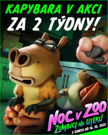 : Připravte se na nejšílenější noc v zoo! První rodinný zombie animák míří do kin...